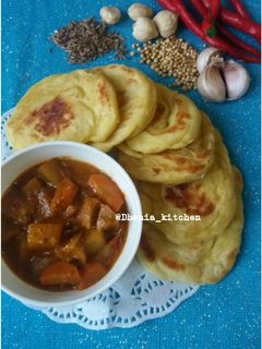 Foto resep Roti maryam (roti canai)🍞👍