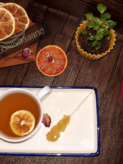 عکسی از دستور دمنوش پرتقالی 🍊☕