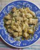 Ñoquis de papa de pesto y con pesto
