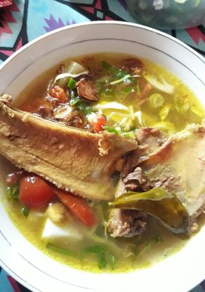 Foto resep Soto ayam kuah bening makyozz
