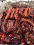 Costillas de cerdo en salsa Hoisin
