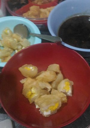 Foto resep Pempek2 dos isi keju dan telur
