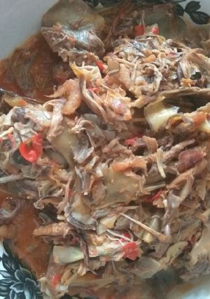 Foto resep Tumis jantung pisang gurih