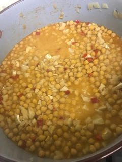 Una foto de Garbanzos con bacalao