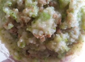 Foto resep Mpasi brokoli daging baso 8 bulan