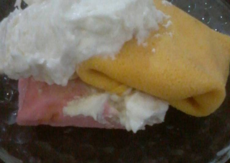 makanan Pancake Durian yang Enak Banget