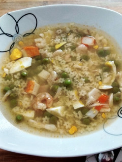 Una foto de Sopa de pescado