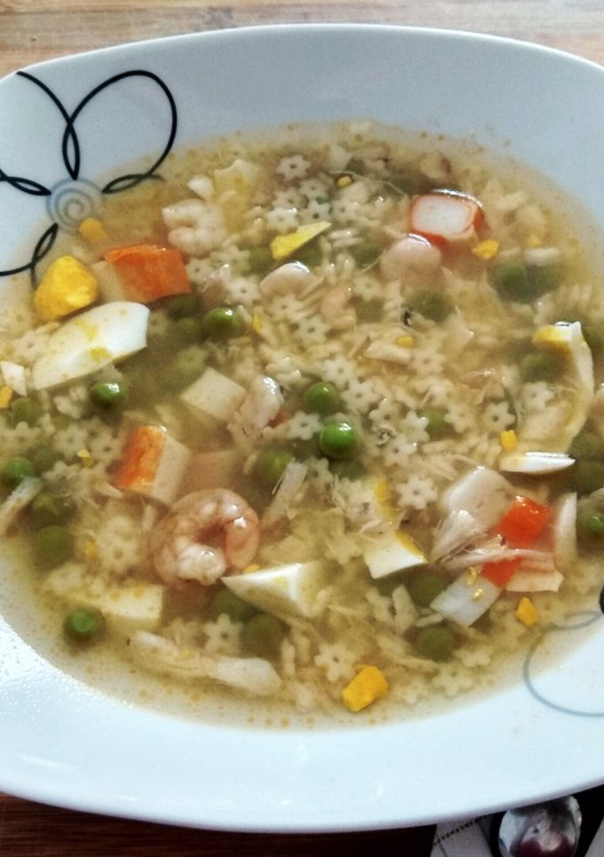 Una foto de Sopa de pescado