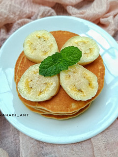 Foto resep Pancake Banana