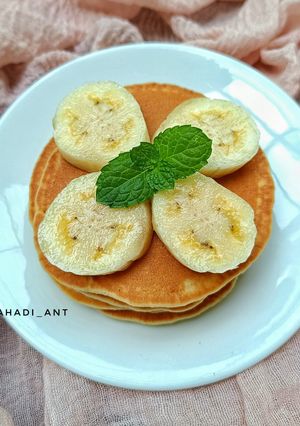 Foto resep Pancake Banana