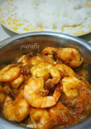 Foto resep Udang Saus Padang