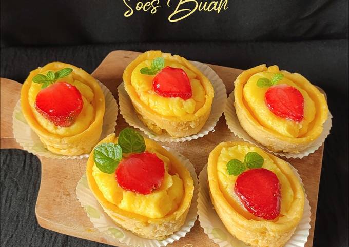 Resep Soes Buah Oleh Bunda Titanque Cookpad