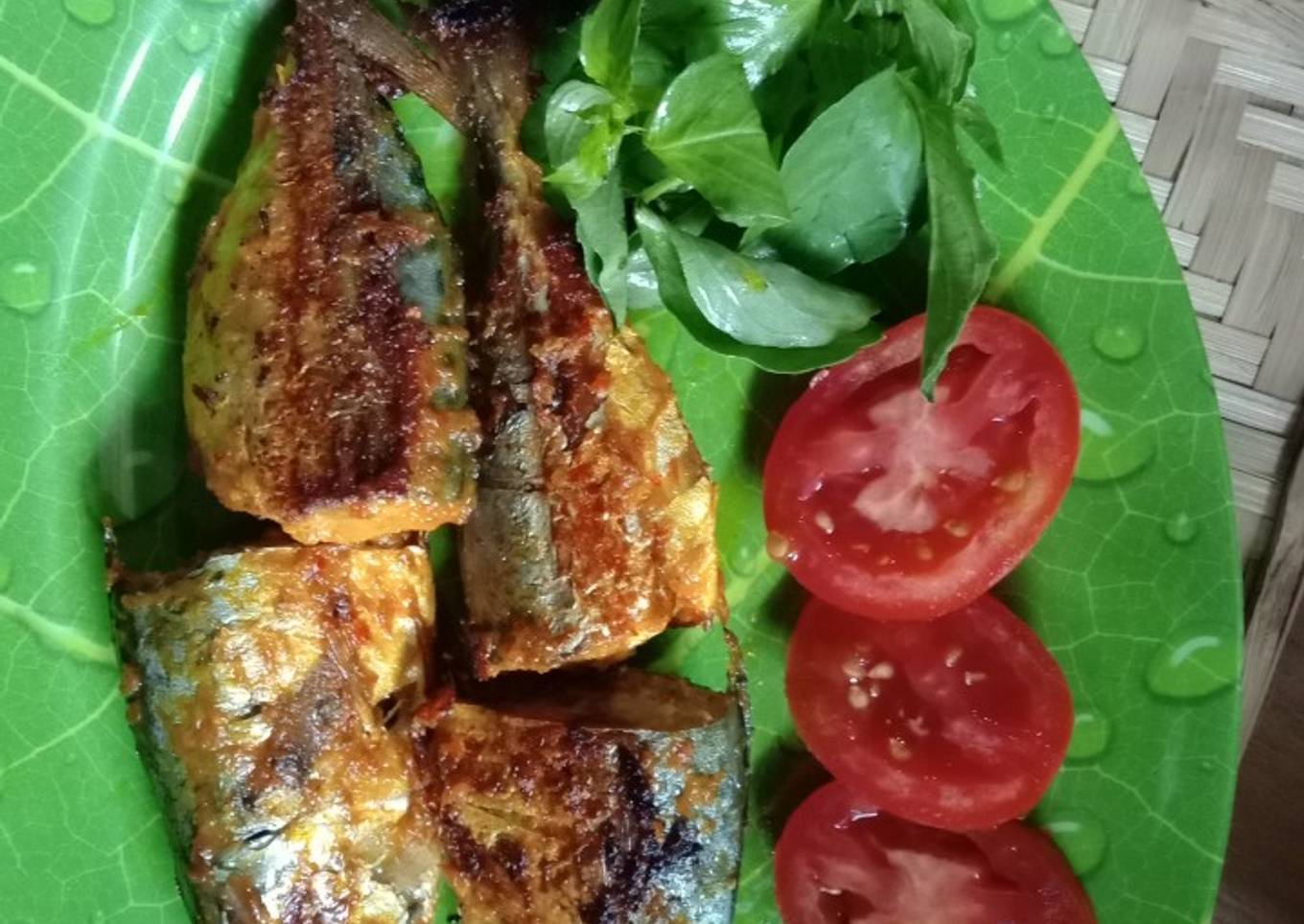 Ikan Kembung Bakar Bumbu Asam Pedas
