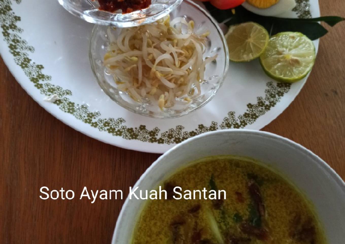 Soto Ayam Kuah Santan