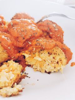 Una foto de Albóndigas de garbanzos y zanahoria