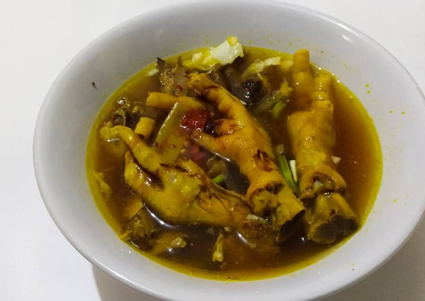 Cara Gampang Menyiapkan Soto ceker sedap, Bikin Ngiler