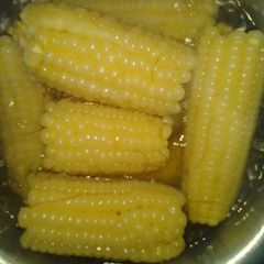 A picture of Boiled Maize/ mahindi boil.