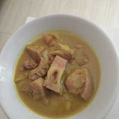 รูปของ Sayur nangka & tetelan sapi