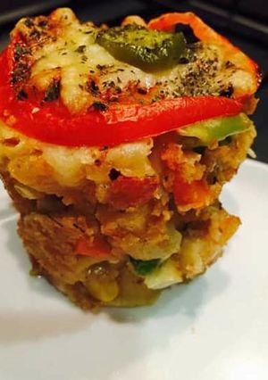 पास्ता मफिन (Pasta muffin recipe in Hindi) रेसिपी मुख्य फोटो