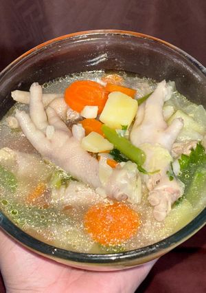 Foto resep Sop Sayur Bening Ceker Ayam 🥔🥕🍗