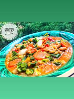 Foto resep Tumis brokoli wortel with dori