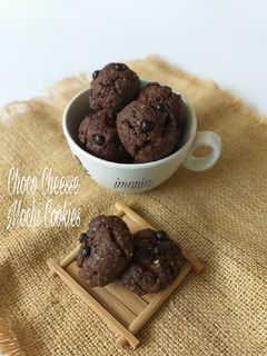 Foto resep Choco Cheese Mochi Cookies