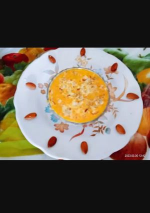A picture of Delicious tasty healthy carrot kheer.