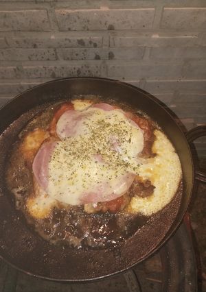 Una foto de Pollo deshuesado a la pizza (al disco)