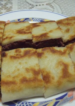 豆沙鍋餅 的食譜成品照片