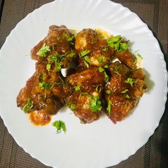 A picture of Chicken wings#4weekschallenge#charityrecipe.