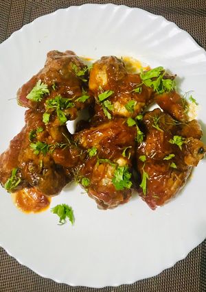 A picture of Chicken wings#4weekschallenge#charityrecipe.