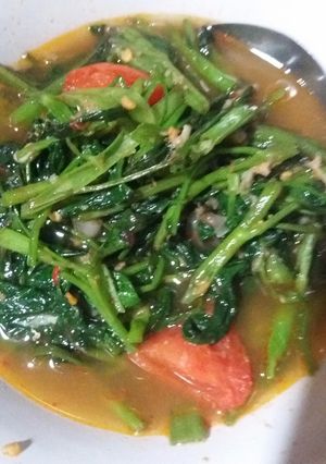 Foto resep Kangkung cikur pedas