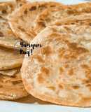 Roti Maryam/Canai Simple & Crispy 🌹