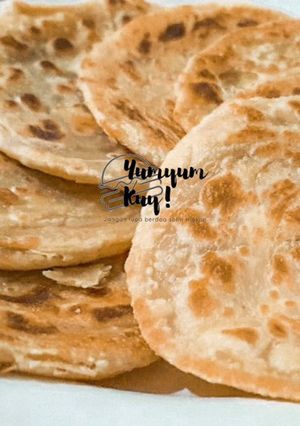 Foto resep Roti Maryam/Canai Simple & Crispy 🌹