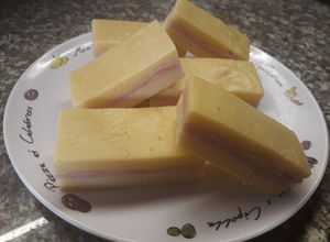 Una foto de Torta de fiambre masa licuada de semolín