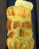 Roti Sobek Lembut tanpa margarin/mentega