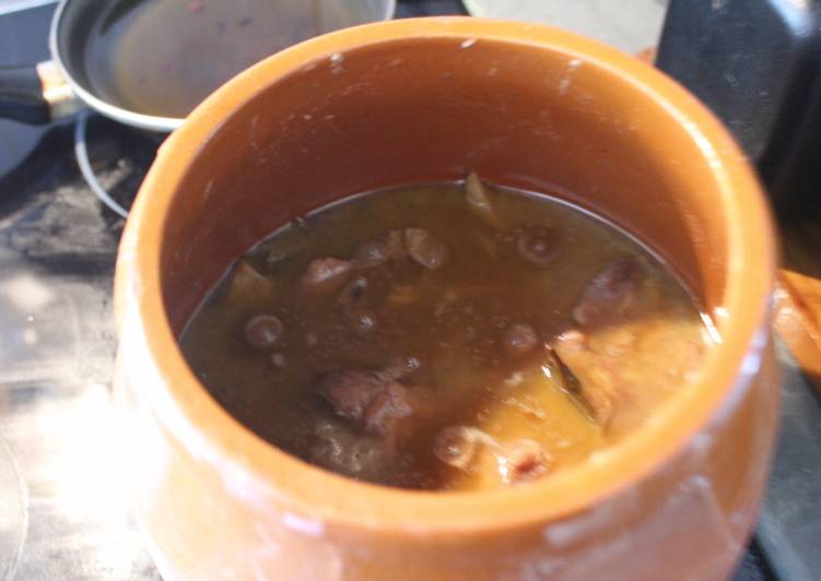 Costillas a la cerveza negra