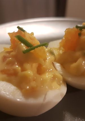 Une photo de Oeuf mimosa