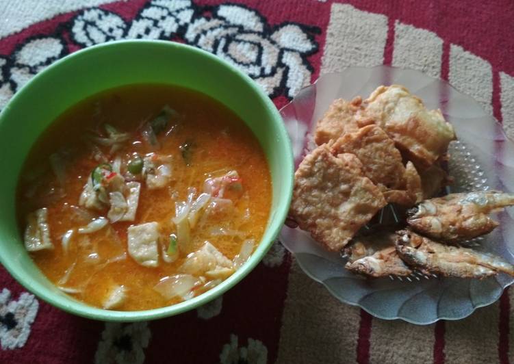 Cara Membuat Sayur Labu siam dan Tahu Anti Gagal