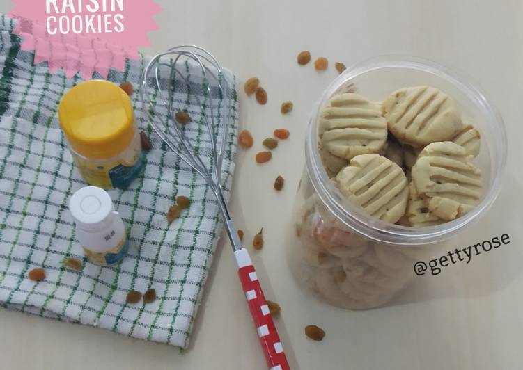 Bagaimana Membuat Golden Raisin Cookies Anti Gagal