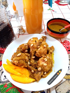 Una foto de Pollo en salsa de mango 🥭 Delicioso!! 🤩🤩