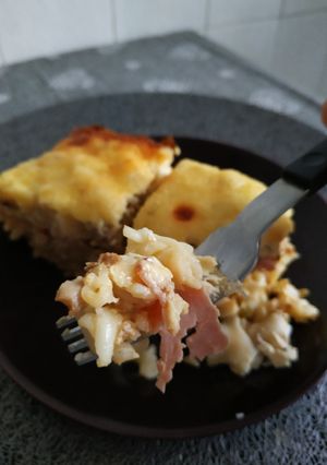 Rakott tészta saját recept alapján 🍜 recept fotója