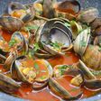 Almejas picantonas con tomate frito IBSA
