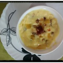 A picture of Fruit custard.