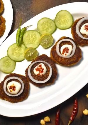 সয়া চানা দই বড়া কাবাব(soya chana dahi vada recipe in Bengali) রেসিপির প্রধান ছবি
