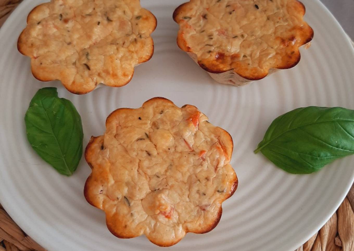 Clafoutis Thon - Tomates