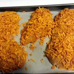 A picture of Cheddar baked chicken.