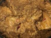 Una foto de alitas de pollo con miel