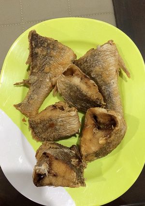 A picture of Seasoned fried fish.