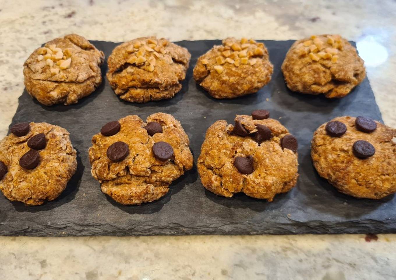 Galletas de harina integral y vainilla